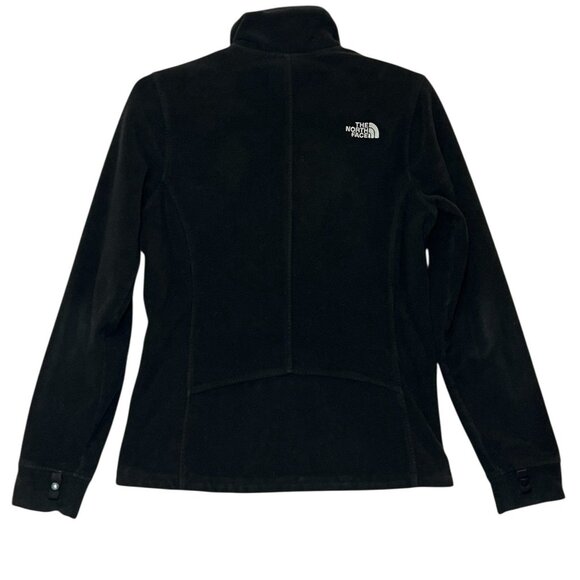 The North Face Full Zip Fleece Jacket Women’s Size Small Black Winter Outdoor - Picture 2 of 12